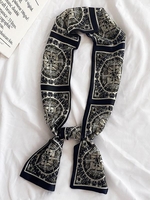 Écharpe Bandeau Vintage Imprimée
