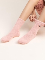 Chaussettes Fourrées Brodées