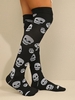 Chaussettes Hauteur Genou Motif Crânes D