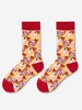 Chaussettes Mi-Mollet à Imprimé Dessin Animé