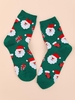 Chaussettes Motif de Père Noël