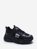 Chaussures avec Lacets à Talon Epais