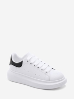Chaussures Décontractées Respirantes avec Lacets sur le Devant