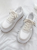 Chaussures de Skate Style Preppy Design à Lacets