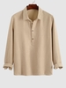 Chemise à Demi-Bouton S Bronze