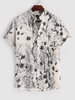 Chemise à Imprimé Peinture D
