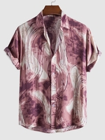 Chemise à Imprimé Peinture D