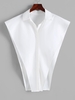 Chemise Cape Boutonnée L Blanc