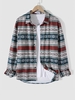 Chemise Décontractée Vintage à Imprimé Ethnique Aztèque Boutonnée Xl Multi a