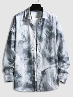 Chemise Teinturée M Nuage gris