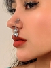 Clip de Nez Pendentif en Forme de Ours en Métal