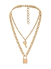 Collier à Chaîne Décoration de Clé et de Serrure