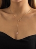 Collier Pendant Chaîne en Forme de Serpent Cœur