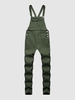 Combinaison en Couleur Unie avec Poche Kangourou en Denim M Vert profond