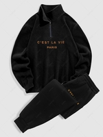 Ensemble de Sweat-shirt Lettre C