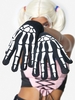 Gants Halloween Crâne