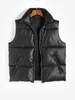 Gilet Doudoune Matelassé avec Poche M Noir
