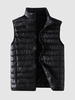 Gilet Matelassé Zippé M Noir