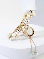 Griffe de Cheveux Pendentif avec Une Perle Fantaisie