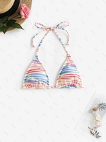 Haut Bikini à Imprimé Zébra S Multi a