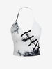 Haut Chinoiserie Teinté Dos Nu L Noir