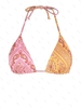 Haut de Bikini à Imprimé Paisley Bohémien S Multi a