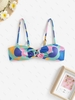 Haut de Bikini Bague en O en Blocs de Couleurs M Multi a