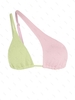 Haut de Bikini Bicolore M Vert clair