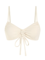 Haut de Bikini Cintré Texturé S Café lumière