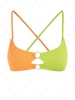 Haut de Bikini Croisé Bague en O L Multi a