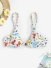 Haut de Bikini Dinosaure M Blanc