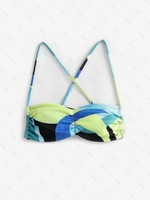 Haut de Bikini Plissé Croisé L Multi a