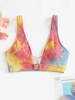 Haut de Bikini Texturé Teinté M Multi a