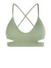 Haut de Tankini Découpé à Lacets Xxl Vert clair