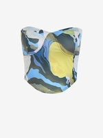 Haut Tube Style Croset à Lacet S