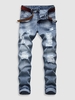 Jean Déchiré à Braguette Zippée 36 Bleu clair
