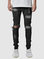 Jean Déchiré à Patchs en Damier 36 Noir
