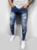 Jean Déchiré Zippé avec Bouton L Bleu profond