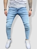 Jean Décontracté Déchiré Délavé Détaillé 36 Bleu clair