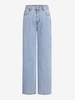 Jean Droit à Taille Haute avec Poche L Bleu