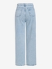 Jean Droit à Taille Haute avec Poche Xs Bleu clair