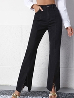 Jean Droit à Taille Haute S Noir