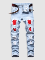 Jean Moulant Déchiré Coloré 34 Bleu clair