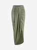 Jupe Longue Drapée Xl Vert
