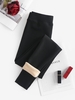 Legging Thermique Côtelé Taille unique Noir
