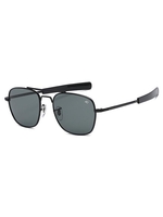 Lunettes de Soleil Carrées en Métal