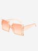 Lunettes de Soleil Carrées Surdimensionnées
