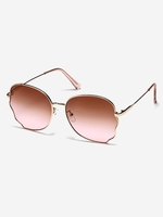 Lunettes de Soleil de Plage en Forme Irrégulière en Métal