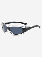 Lunettes de Soleil de Sport à Monture Transparente pour Extérieur