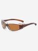 Lunettes de Soleil de Sport à Monture Transparente pour Extérieur